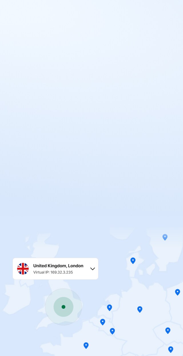 Mapa dostępu do treści w wirtualnej sieci prywatnej